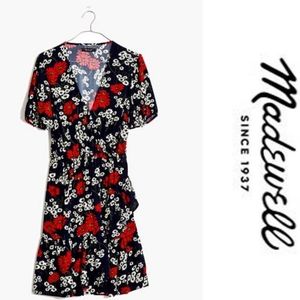 MADEWELL Floral Hillside Daisies Ruffle Mini